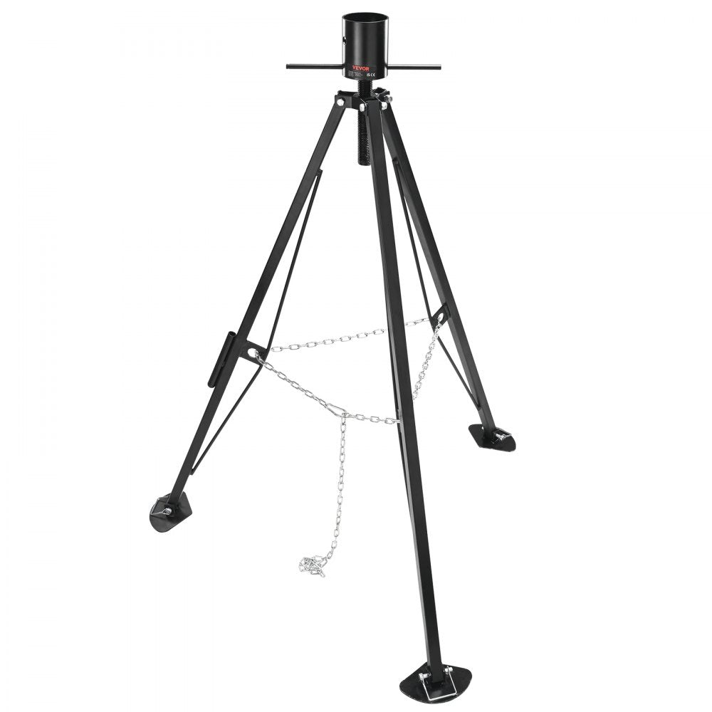 VEVOR 5th Wheel Tripod Stabilizer, 5000 LBS Load Capacity Tripod Fifth Wheel Stabilizer, 35"-57" Adjustable Height RV