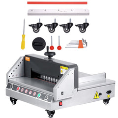 VEVOR Electric Paper Cutter, 13" /330.2mm Cutting Width, 1.57"/40mm Cutting Thickness, Desktop Paper Cutting Machine