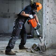 VEVOR Demolition Jack Hammer, 2200W 1400 BPM Jack Hammer Concrete Breaker, Heavy Duty Electric Jack Hammer 4pcs Chisels