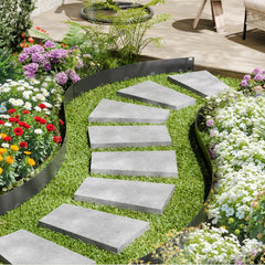 VEVOR Steel Landscape Edging, 5 Packs 39 x 5 in Rust-Resistant Metal Landscape Edging, Bendable Garden Edging Border
