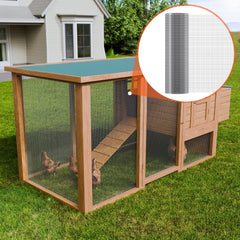 VEVOR Hardware Cloth 1/2 inch 24 inch x 50 ft 19 Gauge Chicken Wire Fence, Hot-Dip Galvanized After Welding Metal Wire