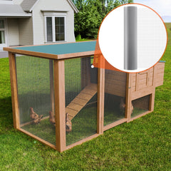 VEVOR Hardware Cloth 1/2 inch 48 inch x 100 ft 19 Gauge Chicken Wire Fence, Hot-Dip Galvanized After Welding Metal Wire