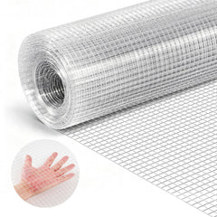 VEVOR Hardware Cloth, 1/2 inch 60 inch x 50 ft 19 Gauge Chicken Wire Fence, Hot-Dip Galvanized After Welding Metal Wire