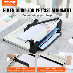 VEVOR Heavy Duty Paper Cutter, 17" Industrial Commercial Guillotine Paper Cutter for A3 Paper, 400 Sheet Capacity