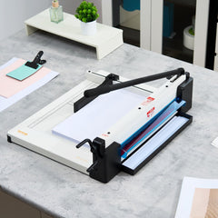 VEVOR Heavy Duty Paper Cutter, 17" Industrial Commercial Guillotine Paper Cutter for A3 Paper, 400 Sheet Capacity
