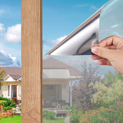 VEVOR Window Privacy Film, One Way Window Tint, Privacy Mirror Reflective Film, Sun Blocking Heat Control Glass