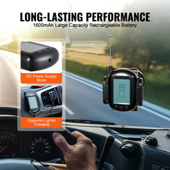 VEVOR RV Tire Pressure Monitoring System, 0-199 PSI Trailer TPMS, Universal Wireless Car Alarm System, Waterproof TPMS