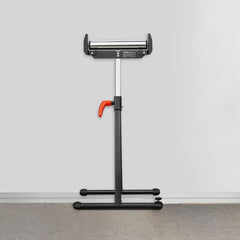 VEVOR 2-Pack Roller Stands, 250 lbs Load Capacity, 27-43 in Adjustable Height, Folding Heavy Duty with Polished Steel