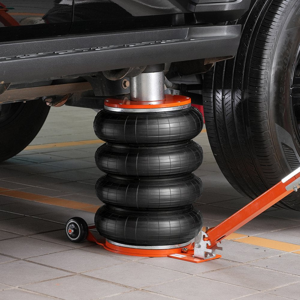 VEVOR Air Jack, 6 Ton/13000 lbs, 2-5 S Pneumatic Lifting Jack with Heightened Column & Adjustable Handle, Easy-to-Lift