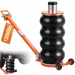 VEVOR Air Jack, 6 Ton/13000 lbs, 2-5 S Pneumatic Lifting Jack with Heightened Column & Adjustable Handle, Easy-to-Lift