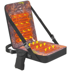 VEVOR Heated Hunting Seat Cushion with Backrest, 3 Heat Levels, USB Powered, for Tree Stands & Hunting Blinds, Self-Supporting Outdoor Seat, 10-Hour Runtime Portable Pad for Camping & Fishing | VEVOR US