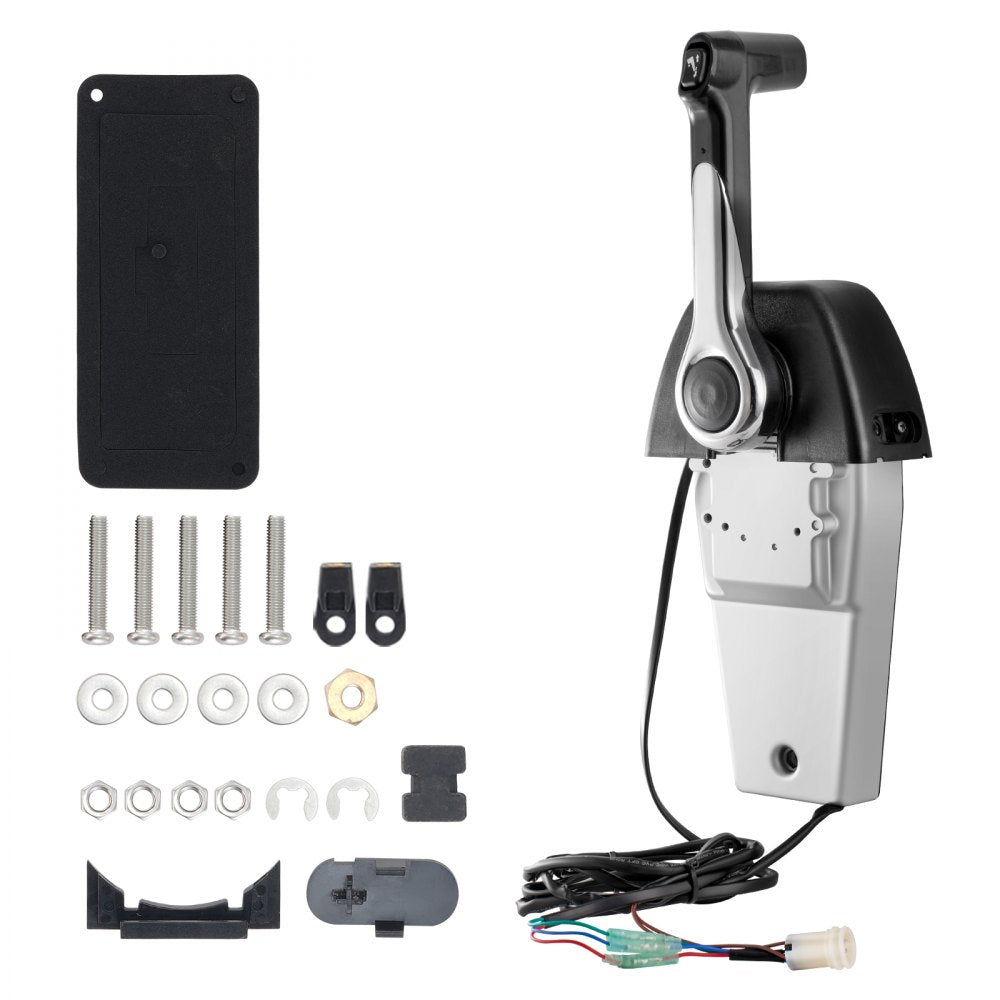VEVOR Boat Throttle Control, 704-48205-P1 Top-Mounted Outboard Remote Control Box for Yamaha 4-Stroke, Marine Throttle