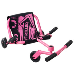 VEVOR Ride on Scooter 150 lbs Swing Side-to-Side for Amazing Riding Pink, for Ages 4+, Powered by Zig-Zag Motion, Ride