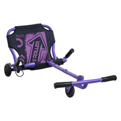 VEVOR Ride on Scooter 150 lbs Swing Side-to-Side for Amazing Riding Purple, for Ages 4+, Powered by Zig-Zag Motion
