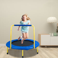 VEVOR 3FT Trampoline for Kids, 36" Trampolines Indoor/Outdoor Trampoline for Toddlers, Foldable Mini Baby Trampoline