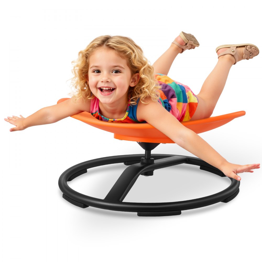 VEVOR Kids Swivel Chair, 220 lbs Capacity, Sensory Spinning Chair, Autistic Kids Sensory Toy Seat with Non-Slip Metal