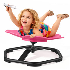 VEVOR Kids Swivel Chair, 220 lbs Capacity, Flower Shape Sensory Spinning Chair, Autistic Kids Sensory Toy Seat with