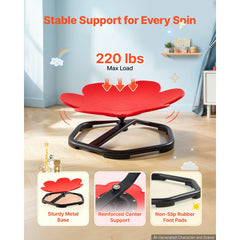 VEVOR Spinning Chair for Autistic Kids Ages 3-12 Autism Sensory Toy 220 LBS, Sensory Swivel Seat Products for Children