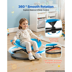 VEVOR Spinning Chair for Autistic Kids Ages 3-12 Autism Sensory Toy 220 LBS, Swivel Seat for Children ADHD, Training