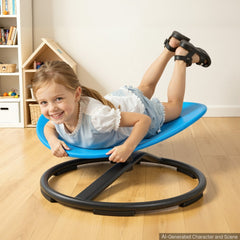 VEVOR Spinning Chair for Autistic Kids Ages 3-12 Autism Sensory Toy 220 LBS, Swivel Seat for Children ADHD, Training