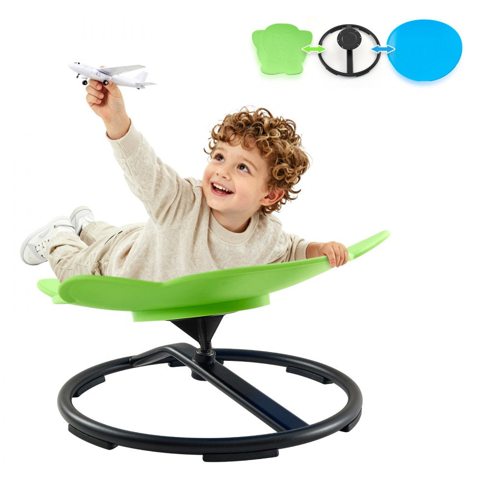VEVOR Spinning Chair for Autistic Kids Ages 3-12 Autism Sensory Toy 220 LBS, Swivel Seat for Children ADHD, Training