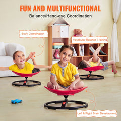 VEVOR Kids Swivel Chair, 220 LBS Capacity, Sensory Spinning Chair, Autistic Kids Sensory Toy Chair with Non-Slip Metal