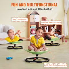 VEVOR Kids Swivel Chair, 220 LBS Capacity, Sensory Spinning Chair, Autistic Kids Sensory Toy Chair with Non-Slip Metal