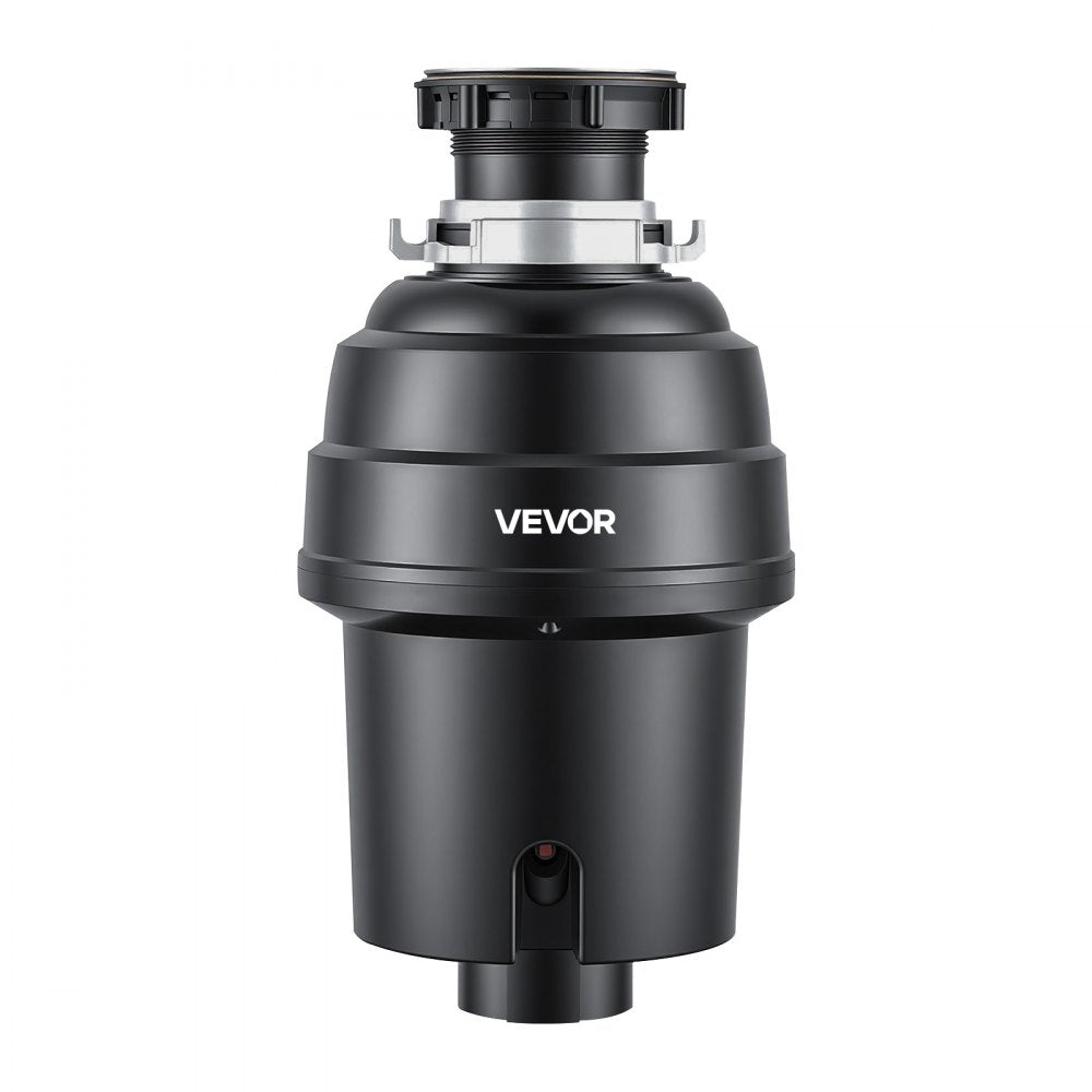 VEVOR Food Waste Garbage Disposal, 1HP 3500RPM DC Motor, Continuous Feed Kitchen Sink Garbage Disposer, EZ Connect Food