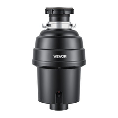 VEVOR Food Waste Garbage Disposal, 1HP 3500RPM DC Motor, Continuous Feed Kitchen Sink Garbage Disposer, EZ Connect Food