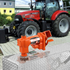 VEVOR Fuel Transfer Pump, 12V DC 20 GPM 1/4 HP, High Flow Cast Iron Gasoline Extractor Pump with Fuel Collection Box