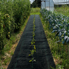 VEVOR Weed Barrier, 5.8oz Landscape Fabric, 3ft x 300ft Cover Mat Heavy Duty Woven Grass Control Geotextile for Garden