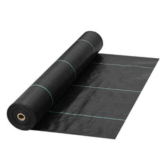 VEVOR Weed Barrier, 5.8oz Landscape Fabric, 3ft x 300ft Cover Mat Heavy Duty Woven Grass Control Geotextile for Garden