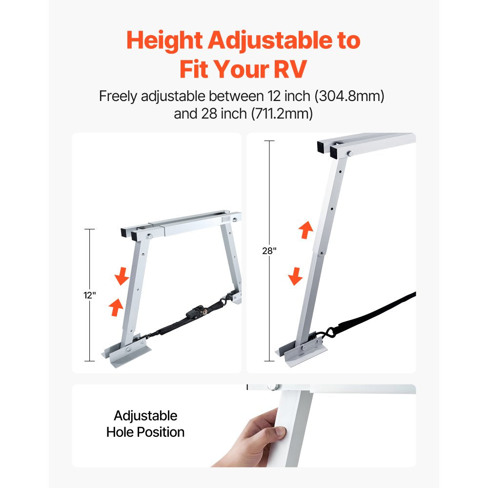 VEVOR Universal RV Stabilizer, RV Bumper Stabilizer for Trailers, Campers, Fifth Wheel, Compact Foldable Design for