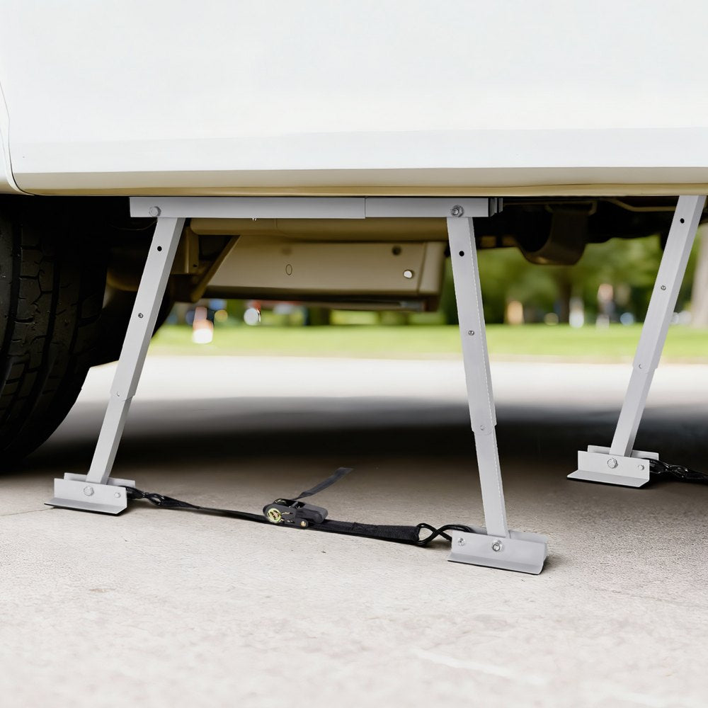 VEVOR Universal RV Stabilizer, RV Bumper Stabilizer for Trailers, Campers, Fifth Wheel, Compact Foldable Design for