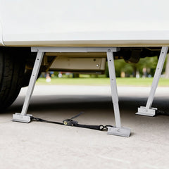 VEVOR Universal RV Stabilizer, RV Bumper Stabilizer for Trailers, Campers, Fifth Wheel, Compact Foldable Design for