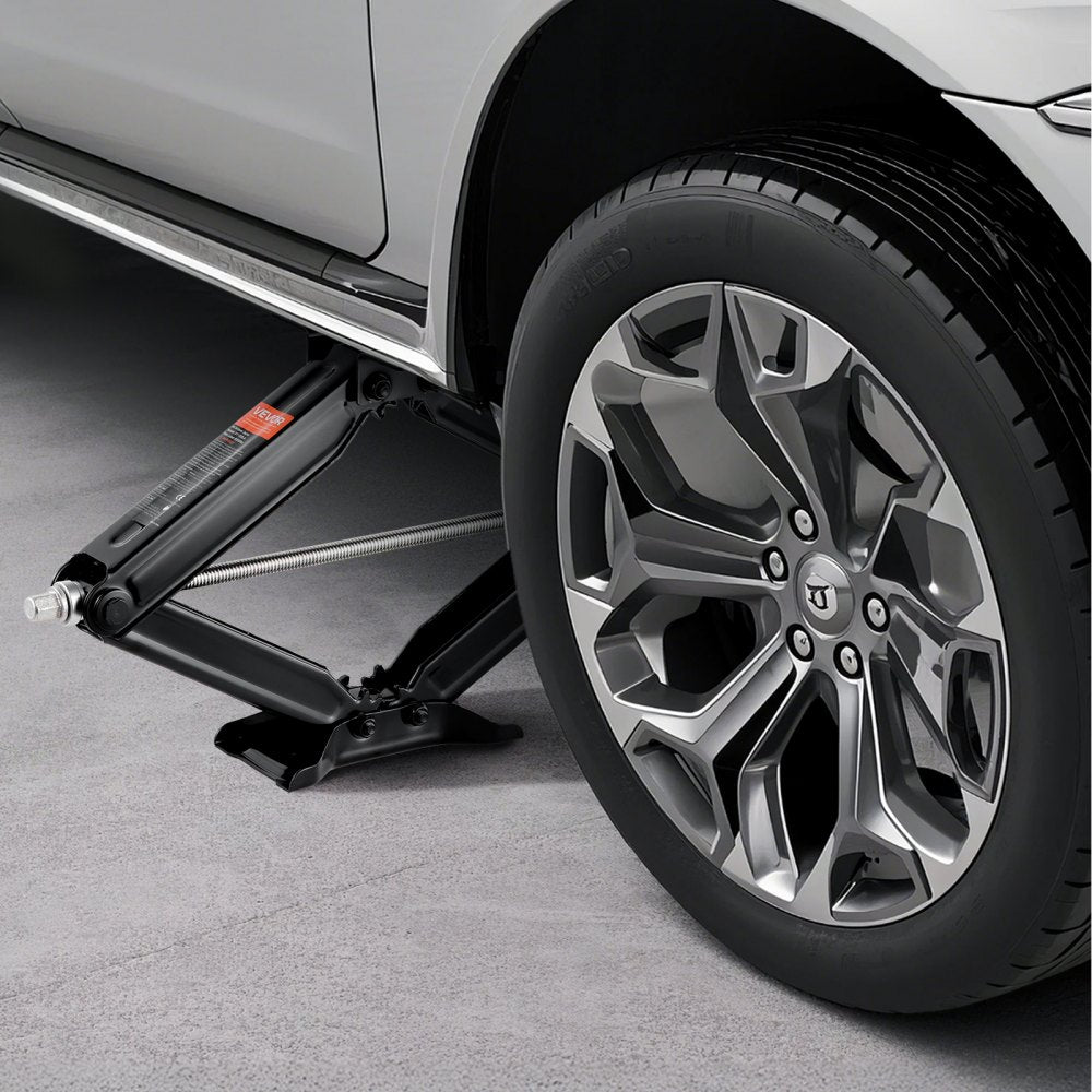 VEVOR 9000 lbs RV Scissor Jacks, 4-23.4 in RV Stabilizer Leveling Scissor Jacks, Set of 2, Heavy Duty Stabilizer Jack