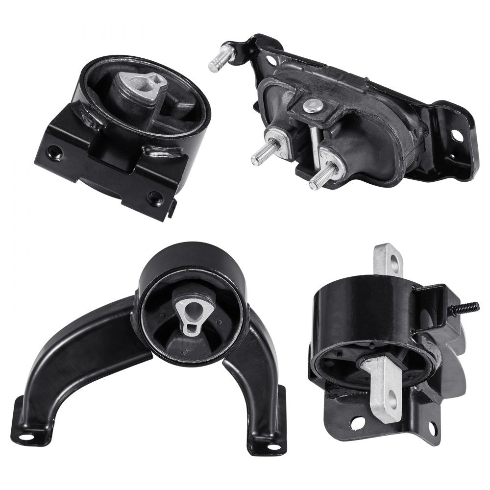 VEVOR Engine Motor Mount and Transmission Mount Kit Replacement, Set of 4, Compatible with 2008-2010 Chrysler Town &