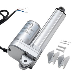VEVOR 12V Linear Actuator, 4 Inch IP65 Waterproof Linear Actuator, 675lbs/3000N 0.2"/s Motion Actuators with Mounting