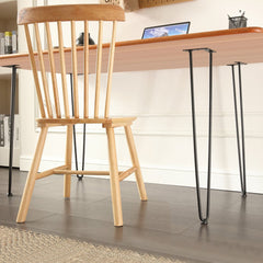 VEVOR 28" Hairpin Furniture Legs, Metal Home DIY Projects for Nightstand, Coffee Table, Desk, 500lbs Load Capacity with