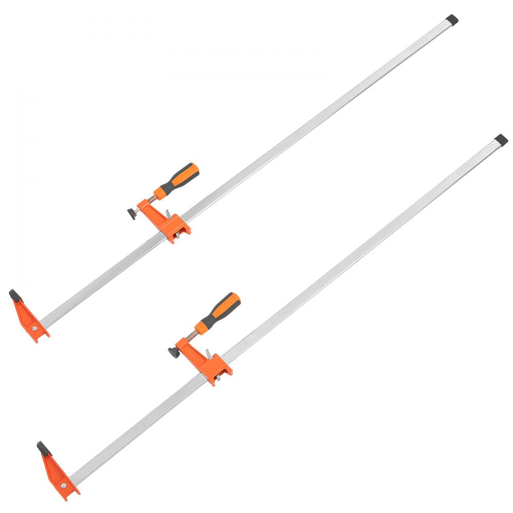 VEVOR Bar Clamps for Woodworking, 2-Pack 36" Clamp, Quick-Change F Clamp with 600 lbs Load Limit, 2.5" Throat Depth
