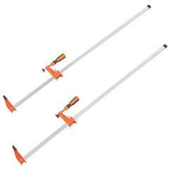 VEVOR Bar Clamps for Woodworking, 2-Pack 36" Clamp, Quick-Change F Clamp with 600 lbs Load Limit, 2.5" Throat Depth