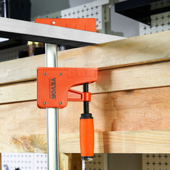 VEVOR Bar Clamps for Woodworking, 2-Pack 50" Parallel Clamp Set, F Clamp with 1100 lbs Load Limit, Even Pressure