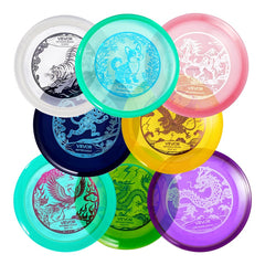 VEVOR Disc Golf Set, 8 Pack Disc Golf Starter Set, Beginners Flying Discs for Full-Body Strength Training, with Putter