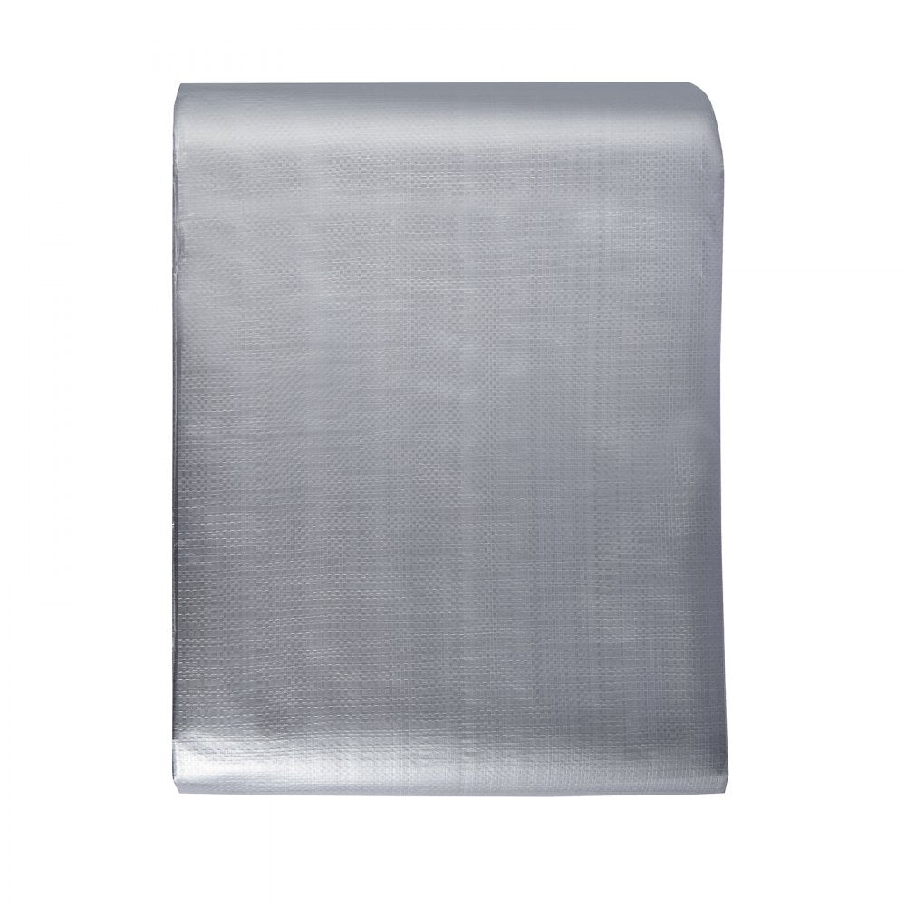 VEVOR Tarp Waterproof 16x20 ft, Plastic Poly Tarp Cover 10 Mil, Multi Purpose Tear UV and Temperature Resistant Outdoor