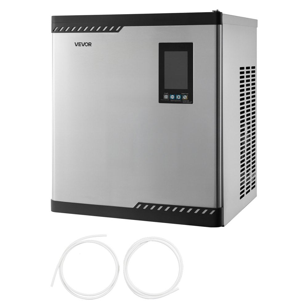 VEVOR Commercial Ice Maker Machine - Head, 300 Lbs/Day Stainless Steel Ice Machine with Scheduled Ice-Making