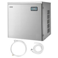 VEVOR Commercial Ice Maker Machine - Head, 450 Lbs/Day Stainless Steel Ice Machine with Scheduled Ice-Making