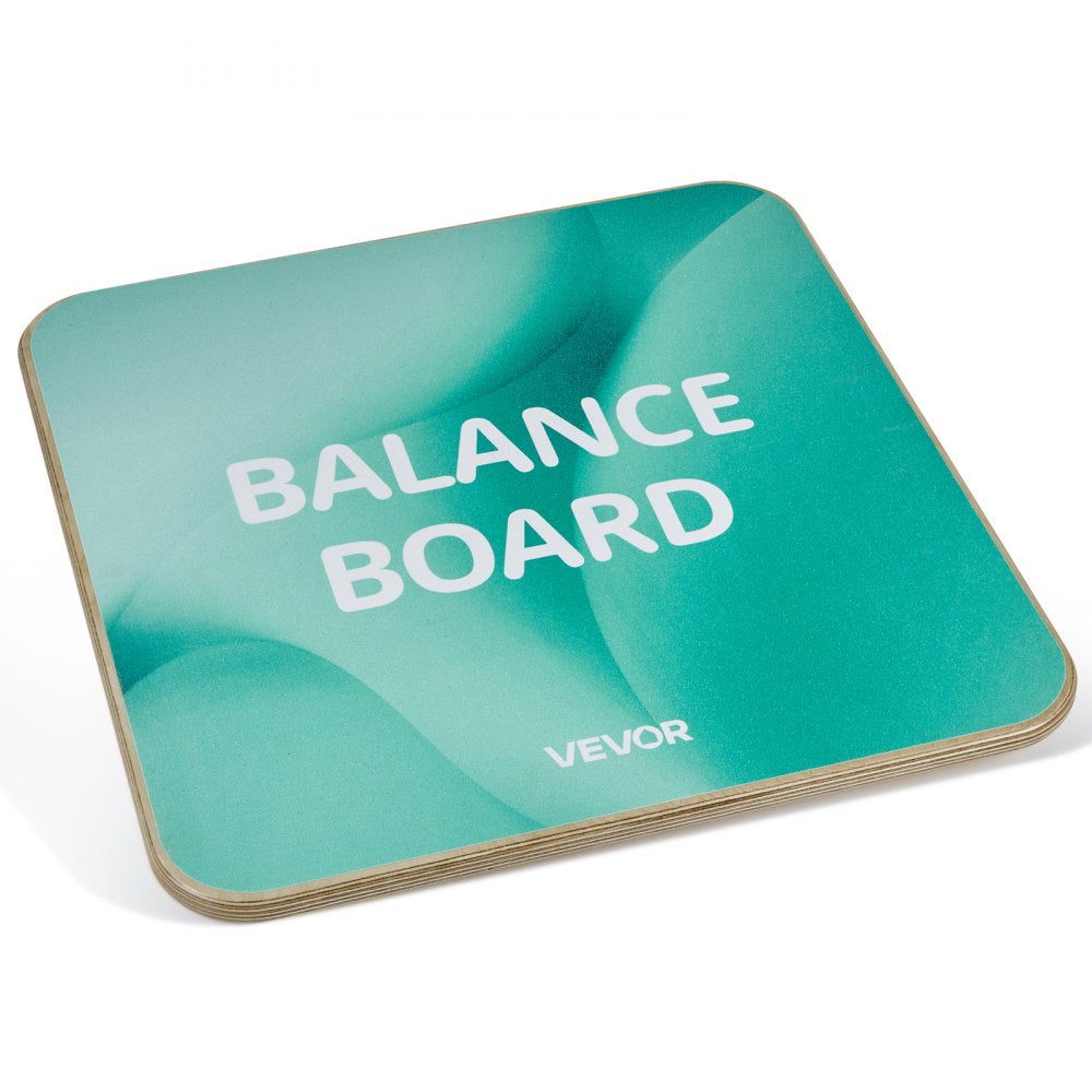 VEVOR Balance Board, 360° Rotating Wobble Board Trainer for Adults 3-Level Adjustable, Wooden Balance Training