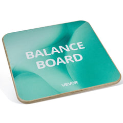 VEVOR Balance Board, 360° Rotating Wobble Board Trainer for Adults 3-Level Adjustable, Wooden Balance Training