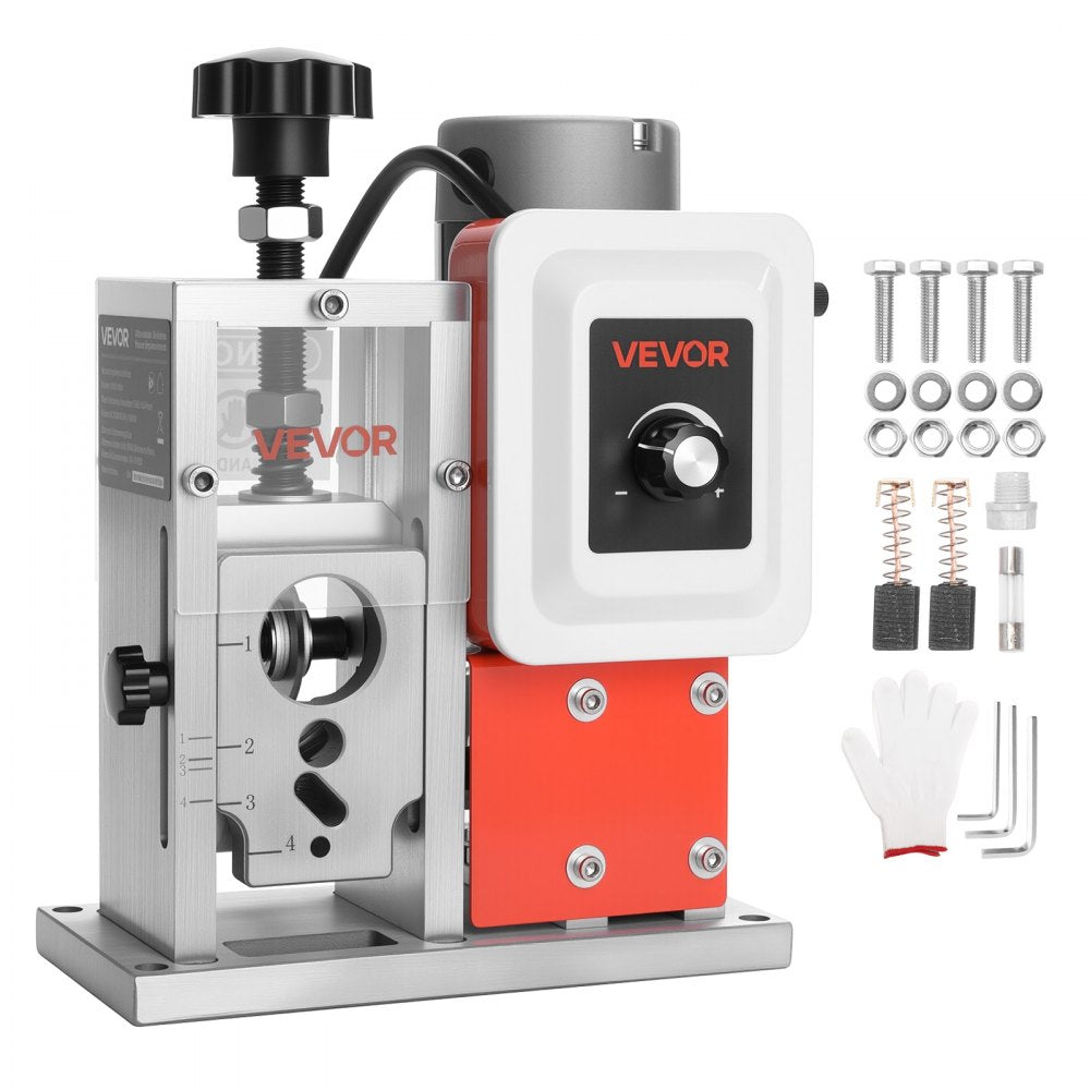 VEVOR Electric Wire Stripping Machine, 0.06-1.57 in, 400W Automatic Motorized Cable Stripper, 9.84 IPS (15 m/min) Wire
