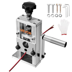 VEVOR Manual Wire Stripping Machine, 0.06-1 in, Copper Stripper with Hand Crank or Drill Powered, 64Mn Quenched Blades